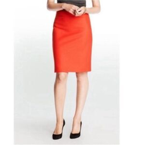 J.Crew Womens Pencil Skirt Red Size 0